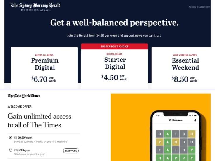 100k Club: Exclusive ranking of world’s top paywalled news publishers