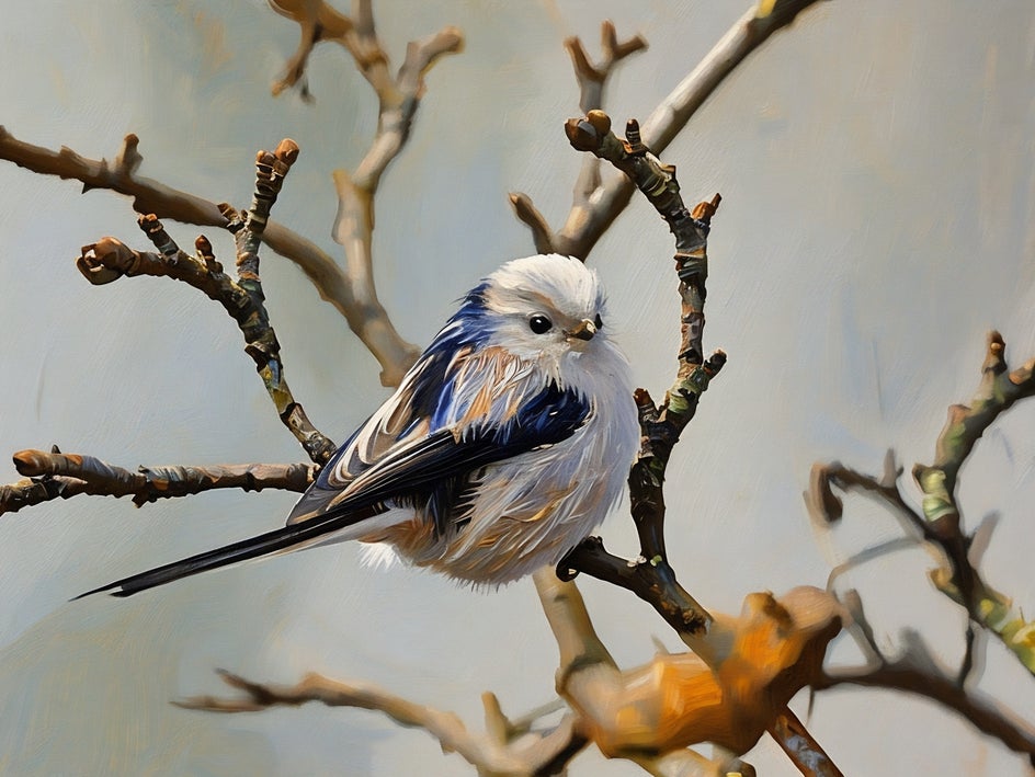 Same image with Oil Painting GFX applied to create a traditional oil painting.