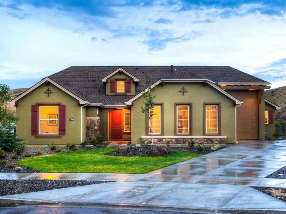 clear sky after rain exterior real estate photo