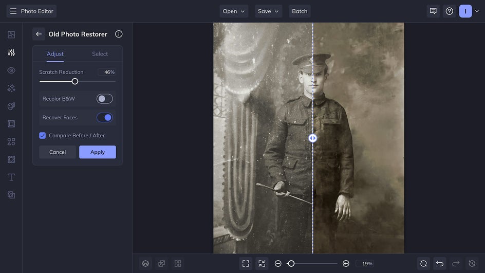 Vintage Photo Enhancing Restorer