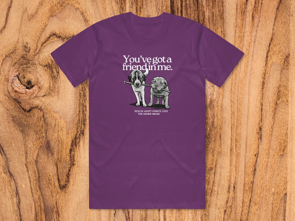 my friend dog shirt