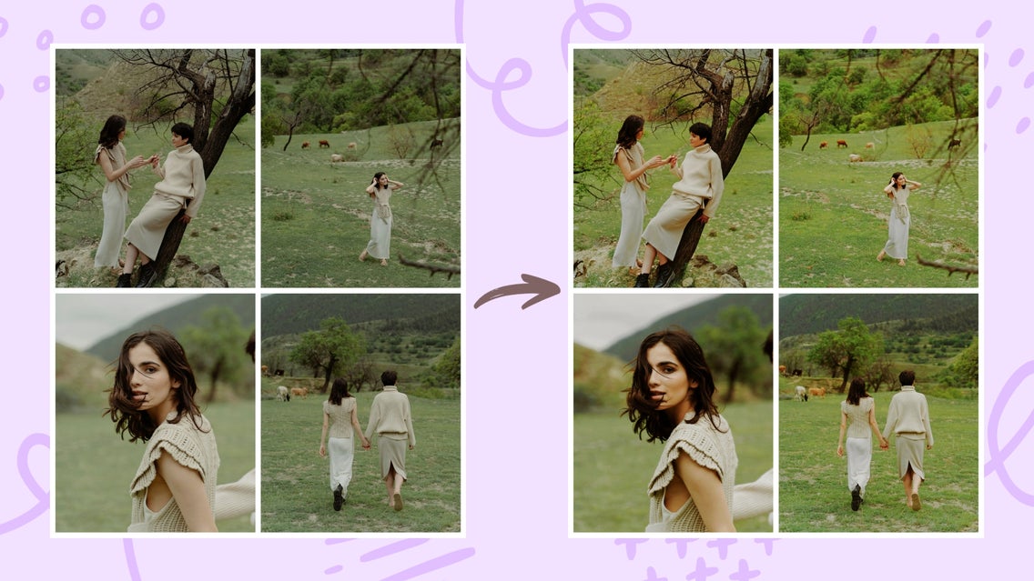 how to apply photo effects to multiple pictures at once using BeFunky Batch Photo Editor.