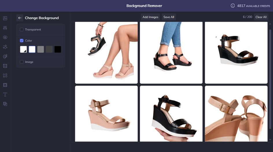 Using Background Remover in the Batch Photo Editor