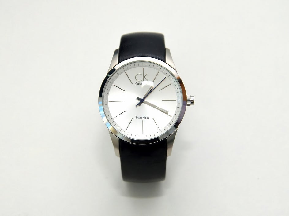 Watch against plain white background before adding seasonal edit using BeFunky Smart Edit